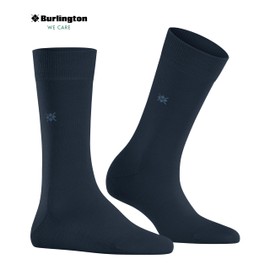 Burlington Bloomsbury Socks Opaque Warming Effect Virgin Wool, Blue (navy 6120) new - environmentally friendly