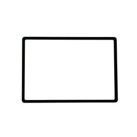 Dromirow Outer LCD Display Window External Screen Glass for Canon EOS 600D 60D Rebel T3i Kiss (1pcs Glass)