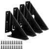 4 Pcs Heavy Duty Gusset Joints, Trapezi Corner Code, Bracket