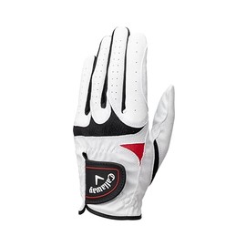 Callaway Gloves WARBIRD LH WHT 22 25 (22 cm, Left Hand Worn [Right Handed]), White, Men's