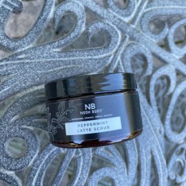 BRAND NEW PEPPERMINT LATTE COFFEE SCRUB ORGANIC COCONUT OIL 4OZ EXFOLIATING