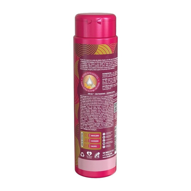 Salon Line S.O.S Cachos Mais Poderosos Salon Line Curly Hair