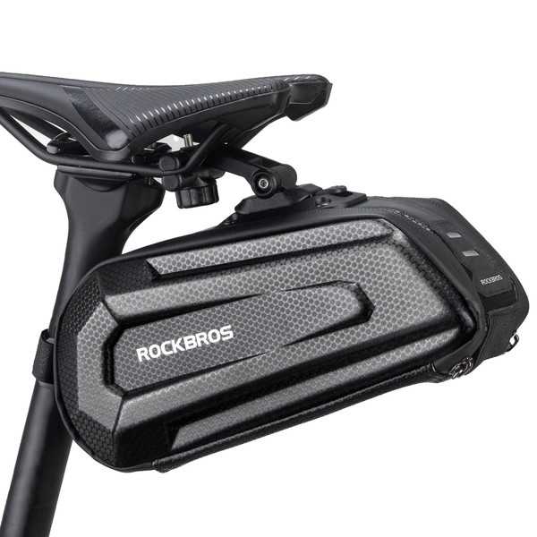 ROCKBROS Saddle Bag, Bicycle Bag, Road Bike, Frame Bag, Large