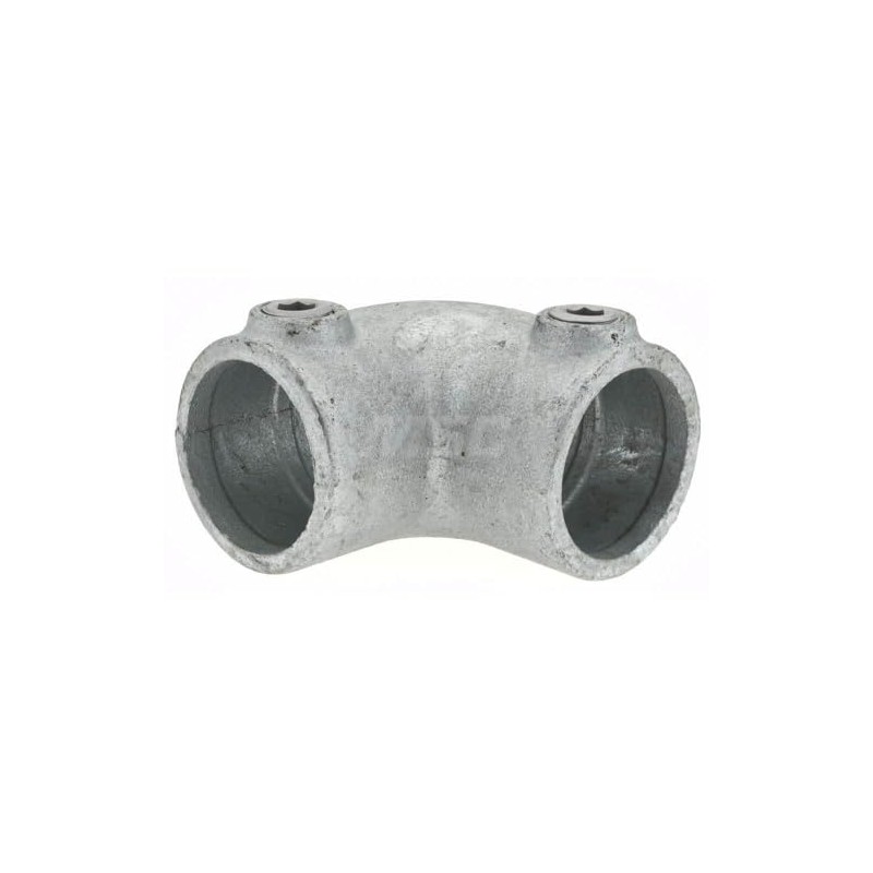 PRO-SAFE Galvanized Structural Pipe Rail Fitting: 90° Elbow for 1-1/4"