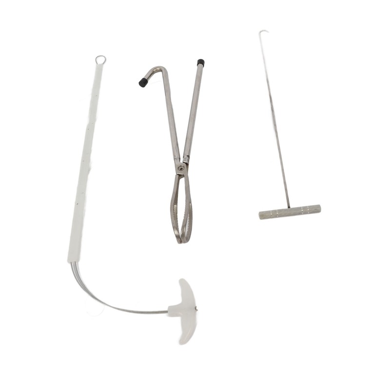 Pig Midwifery Set Tools Stainless Steel Livestock Pig Midwifery Rope
