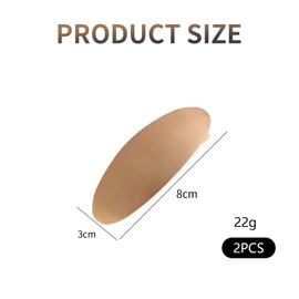 Set of 2 Hair Clips Gold Set, French Hair Clips Women, Barrette Hair Clip, French Hair Clips, Silver Hair Pin, French Barrette Clip, French Hair Clips for Hair Clip, Metal Hair Pin