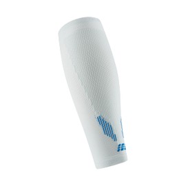 CEP - Calf Support with Compression for Women, Core 5.0 Calf Sleeves, Optimal Blood Circulation and Rapid Regeneration, ice/blue, L