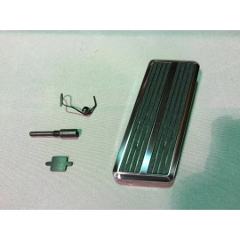 QUIERY 1971-1972 A B C E Mopar Accelerator Pedal Pad W/ Bezel Cuda Hardware Gas Pedal