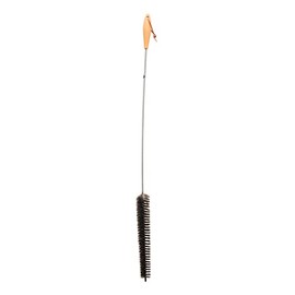 Redecker Dark Goat Hair Radiator Brush with Oiled Beechwood Handle, 39-1/2-Inches Long