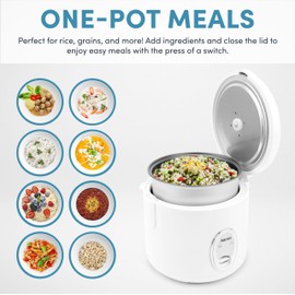 Aroma Housewares 8-Cup (Cooked) (4-Cup UNCOOKED) Cool Touch Rice Cooker (ARC-914S)