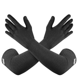 ECLAT-ASU Protective Glove Arm Sleeves- Scratch Cut & Heat Resistant Arm Sleeves- Safety Guard for Welding, Kitchen, Pet Training