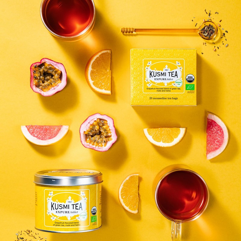 KUSMI TEA Explore Addict 20 Tea Bags (No Individual Packaging),