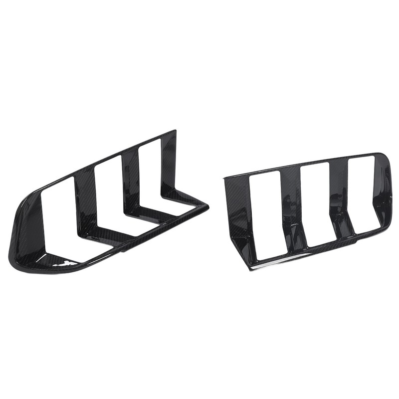 1 Pair Taillight Frame Dry Carbon Fiber Glossy Rear Light