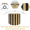 Modern bamboo lamp shade for table lamps and floor lamps