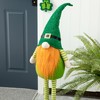 Glitzhome Glitzhome St. Patrick's Day Gnome Plush Decor Cute Telescoping