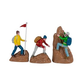 Lemax Rock Climbers, Set of 3#42334
