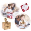 Baby Teeth Storage Box Metal Alloy Tooth Holder Keepsake Cute