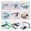 LYSAIMG 50Pcs 51mm Length Crocodile Clips, Metal Alligator Clip,Stainless Steel
