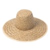 New Bellshaped Big Brim Fisherman Straw Hat French Elegant Raffia