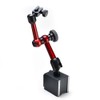 AGPtek® 3-Joint Red Adjustable Magnetic Base Holder for Digital Dial