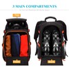 TurnWay Ski/Snowboard Boot Bag/Skating Bag | Excellent for Store and