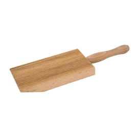Tredoni Professional Gnocchi Wood Paddle Slanted Ridge Board Pasta Maker 6x12 cm