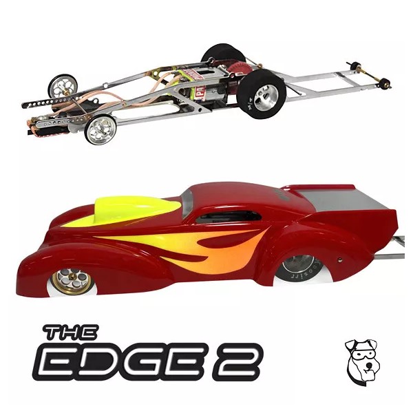 Parma #453W 1/24 PARMA EDGE 2 DRAG Slot Car RTR