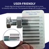 Clear Card Thread Checker™ for SAE and Common Thread Pitch