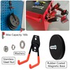 ULIBERMAGNET Magnetic Hooks Heavy Duty,Anti-Scratch Rubber Coated Magnet Hooks for