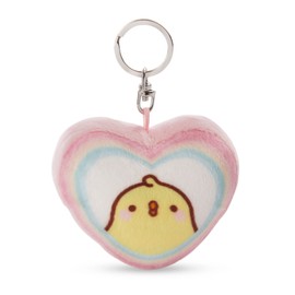 NICI PiuPiu 48222 Key Ring 8 cm Heart-Shaped Yellow