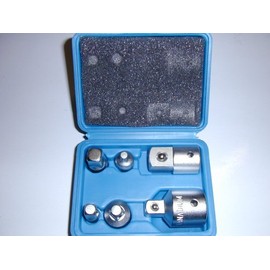 Toolzone 6Pc Socket Adaptor and Reducer Set in Case