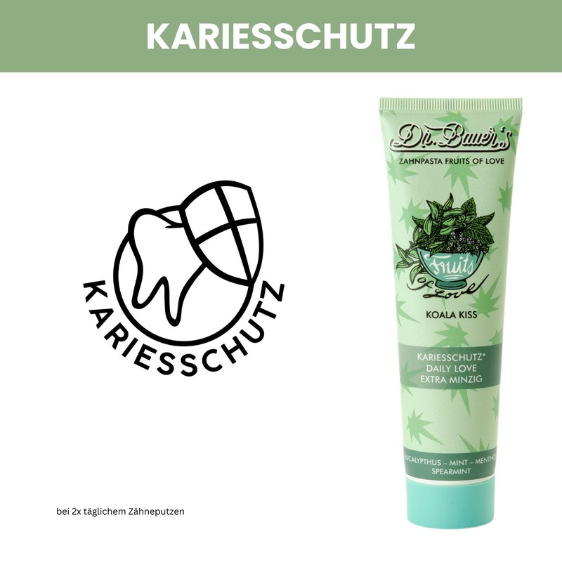 Dr. Bauer's Fruits of Love KOALA Kiss Toothpaste, Toothpaste in