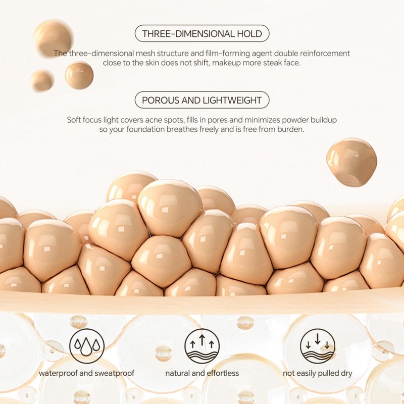 2 in 1- Luxury Anti-Wrinkle Foundation Stick,Double-Head Flawlesss Eraser Foundation