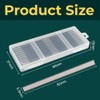 20 PCS Reversible Electric Planer Blades 82mm, Durable Stainless Steel