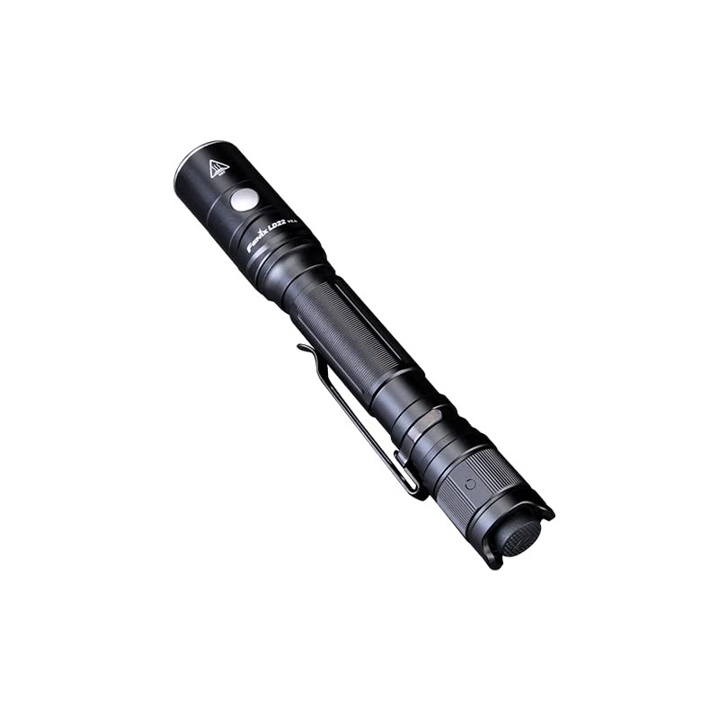 Fenix LD22 V2 800 Lumen Slim LED Tactical Flashlight, Rechargeable