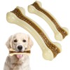 Geeyteek Dog Toys for Aggressive Chewers, 2 Pack Nylon Durable