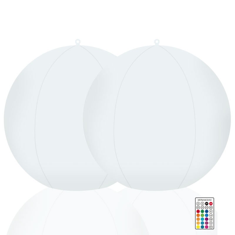 Solar Floating Ball Pool Light IP68 Water Resistant Brightness Adjustment