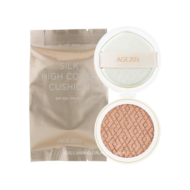 Age 20's Silk High Cover Cushion No. 23 Refill /