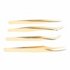 Eyelash Extension Tweezers Set Professional Stainless Steel Durable Lash Tweezers