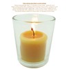 Beeswax Candle Works, 10-Hour Votives (Pack of 6) 100% USA