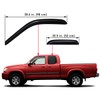 Lightronic Extra Durable Outside-Mount Auto Vent Window Visor, Fits 2000-2006