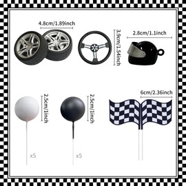 Decoración para fiestas de motocross, motocicleta, decoración de tartas, motocicleta, hombre, cumpleaños, para bici de suciedad, decoración de baby shower