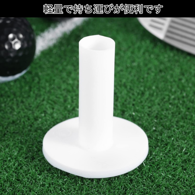 Golf Tees Plastic Lightweight Durable Golf Ball Tee Holder Short