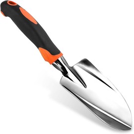 Stainless Steel Garden Trowel Hand Shovel, 1Pc Wide Spade for Digging and Gardening,Gardening Shovel Small Spade Shovel,Gardening Shovel Digging Trowel,Garden Trowel Hand Wide Shovel