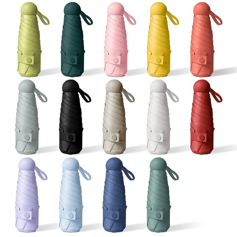 Uposao Mini Umbrella Pocket Umbrellas With, Blue #1