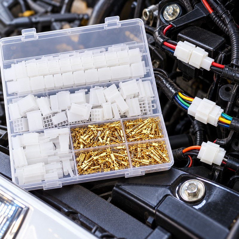 2.8mm Automotive Electrical Connector Kit – 2, 3, 4, 6