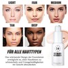Colour-changing foundation, lightweight foundation colour changing, moisturising liquid foundation, hides