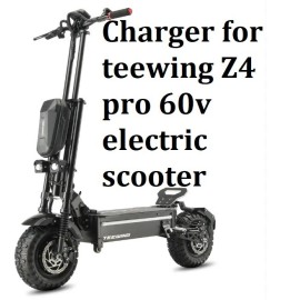 comingdata ac adapter 3A fast battery charger for 60v teewing z4 pro electric scooter