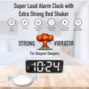 A5 Extreme Powerful Vibration Alarm Clock + Extra Loud Alarm