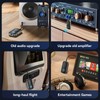 2-in-1 Bluetooth 5.2 Transmitter Receiver for TV/Airplane/Gym/Planes/Boat, Dual Link aptX
